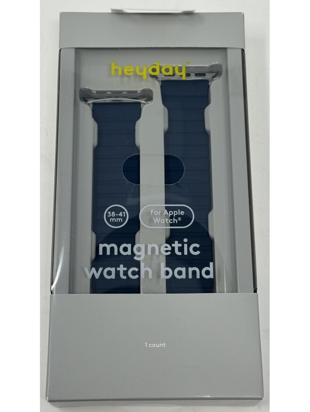 Heyday - Apple Watch Silicone Band Size 38-41 mm in Blue - 1 Count New